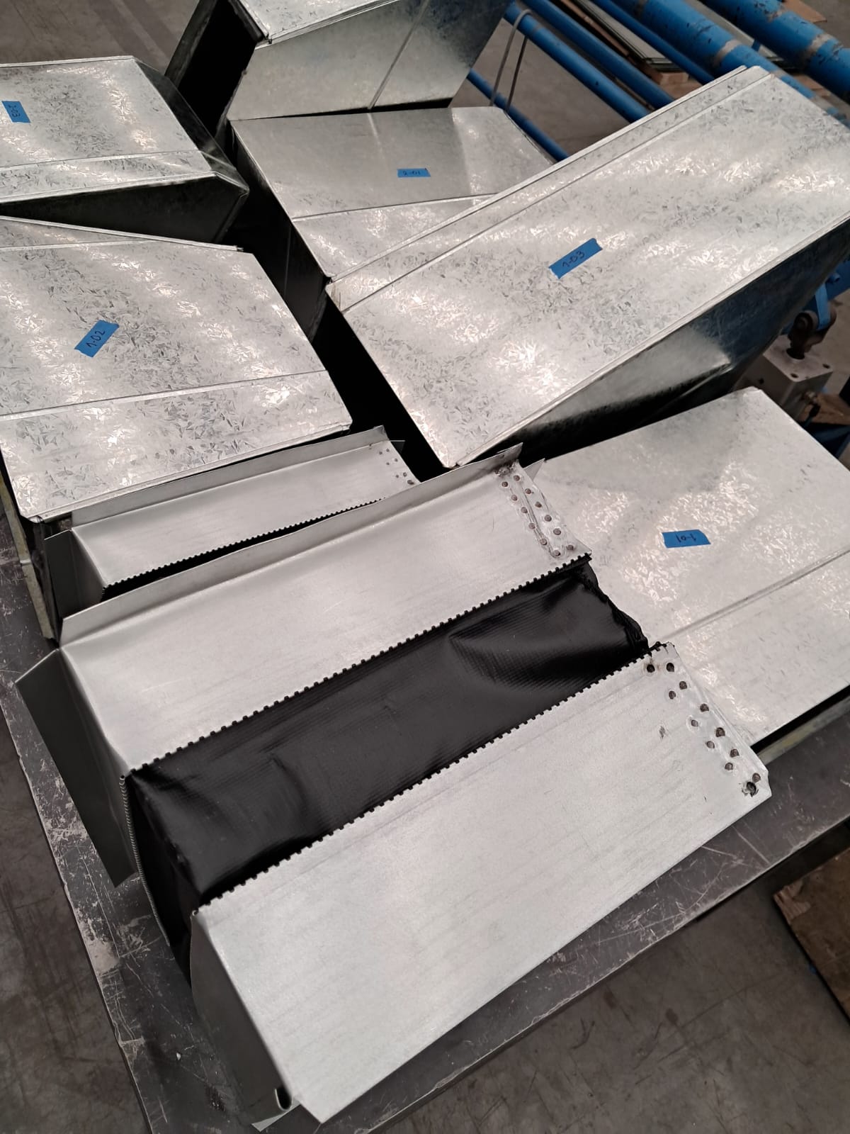 Fabricación de ductos rectangulares - vista 2